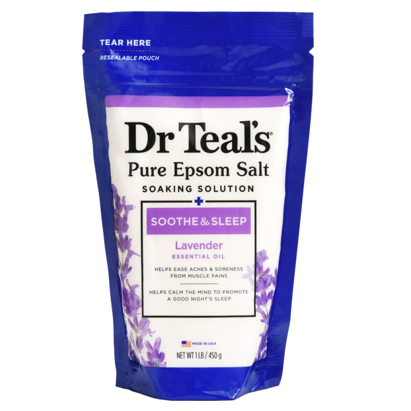 Sales De Baño Epsom Lavanda Dr. Teal's1 LB
