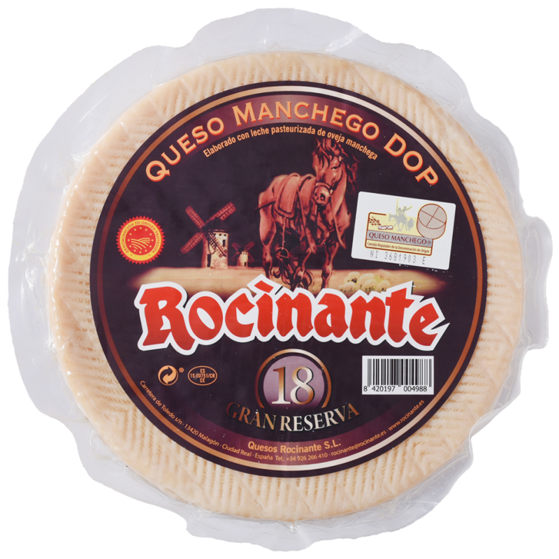 Queso Manchego Anejo Rocinante 18mLB