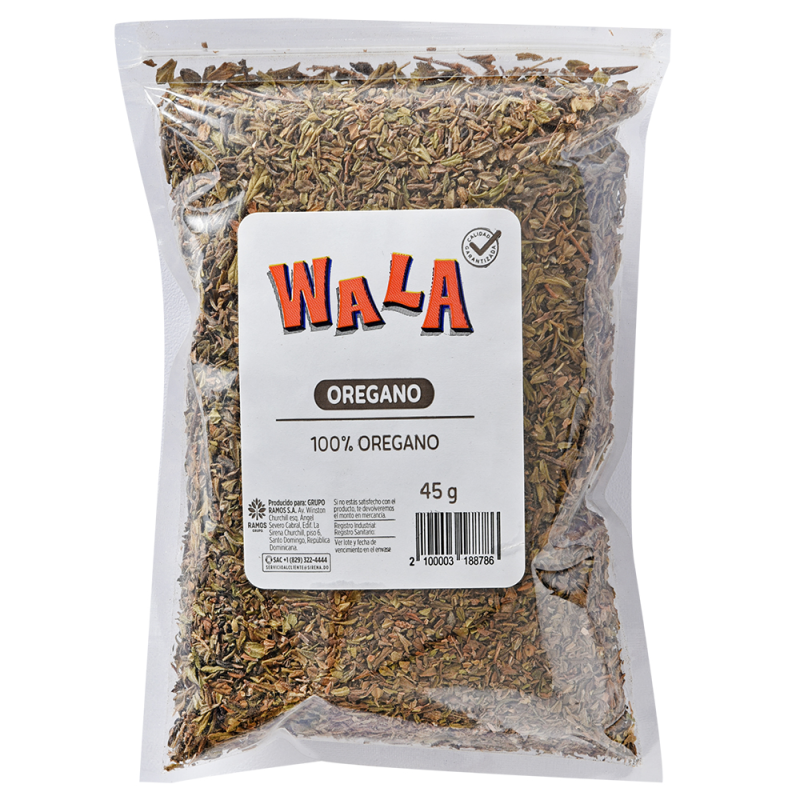 Oregano En Sobre Wala45 GR