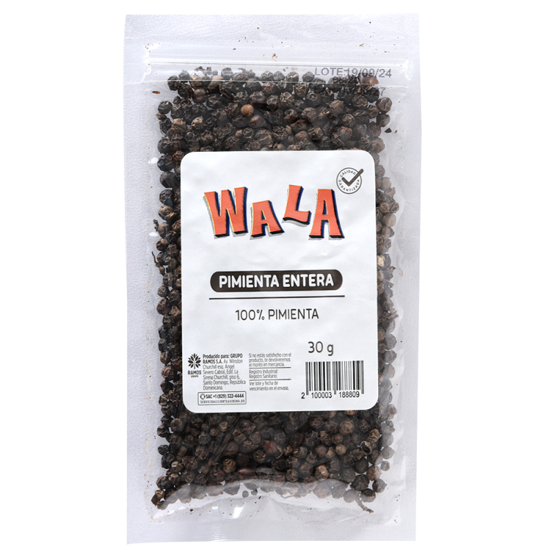 Pimienta Sobre Entera Wala30 GR