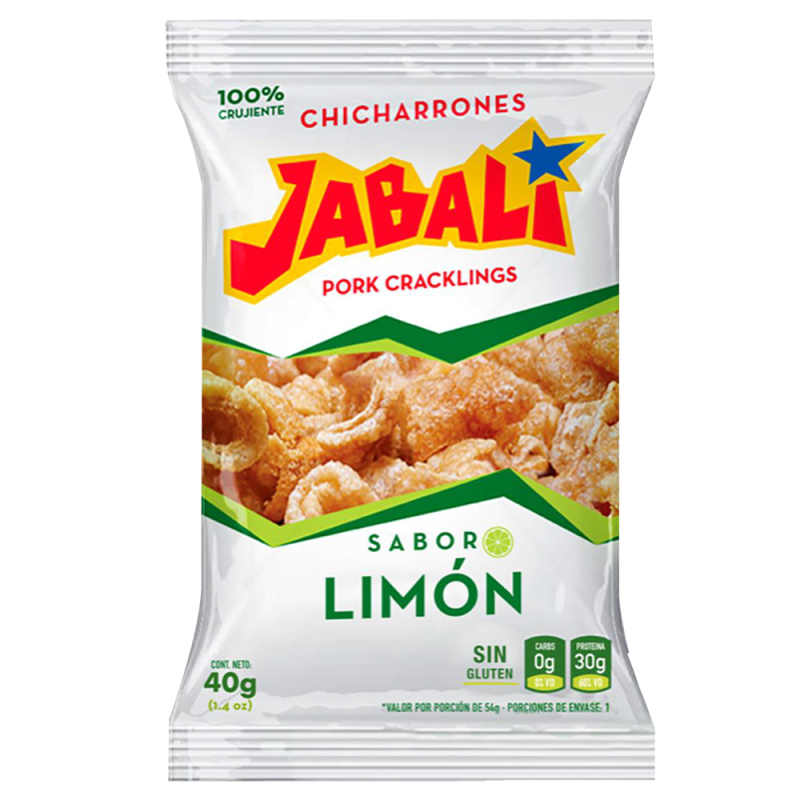 Chicharron Jabali Limon0.088 LB