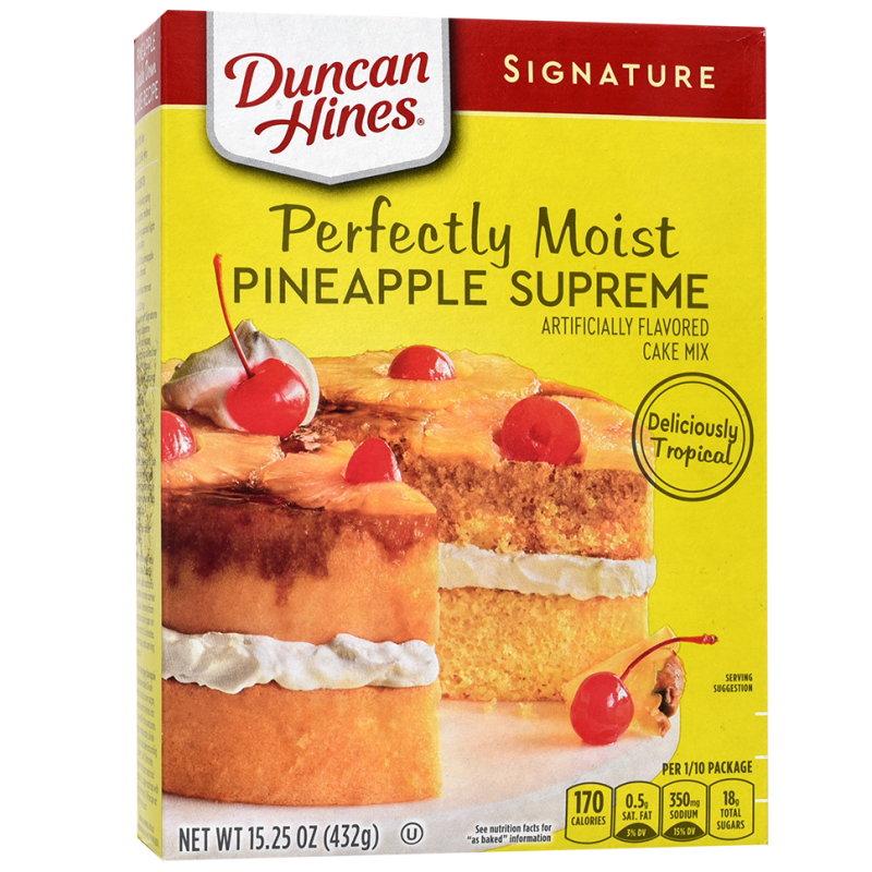 Mezcla Para Pastel Duncan Hines Sign Pineapple15.2 OZ