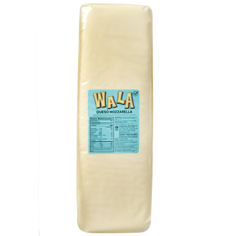 Queso Mozzarella Wala Barra5.5 LB