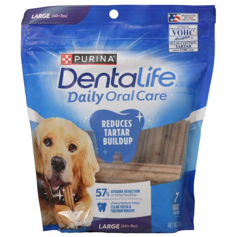 Snack Para Perro Grande Dentalife Sabor A Pollo221 GR