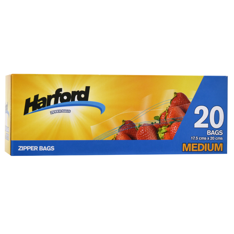 Funda De Alimentos Con Zipper Harford Mediana20 UND