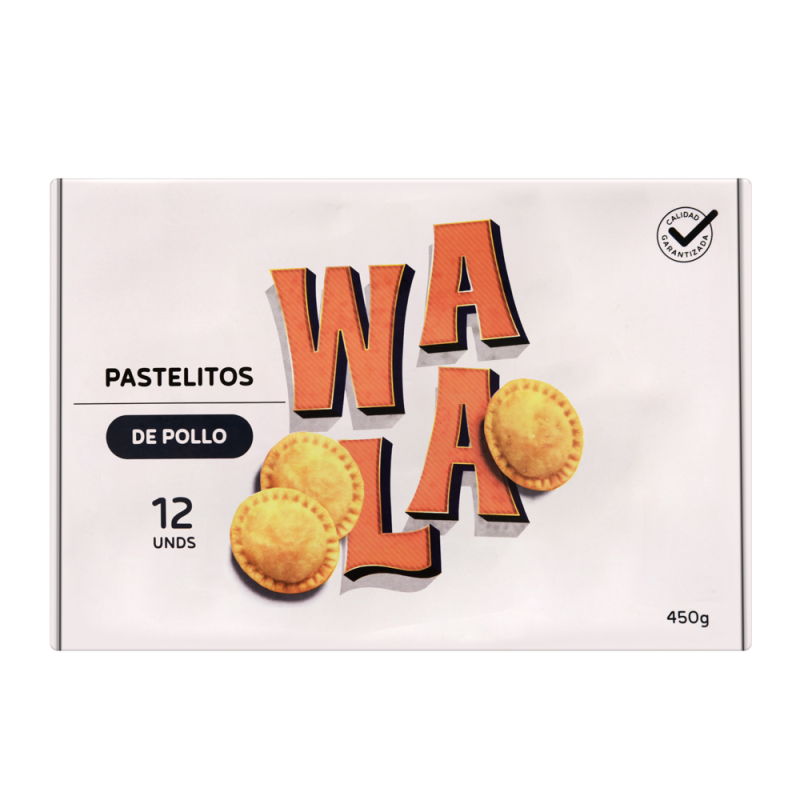 Pastelitos De Pollo Congelados Wala1 LB