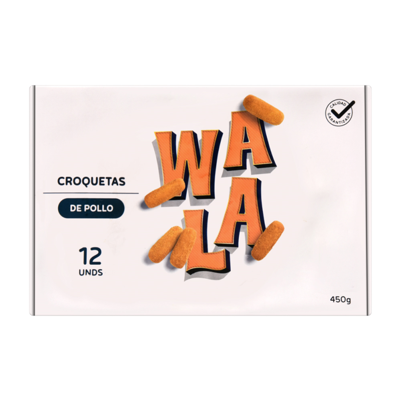 Croquetas De Pollo Congeladas Wala1 LB