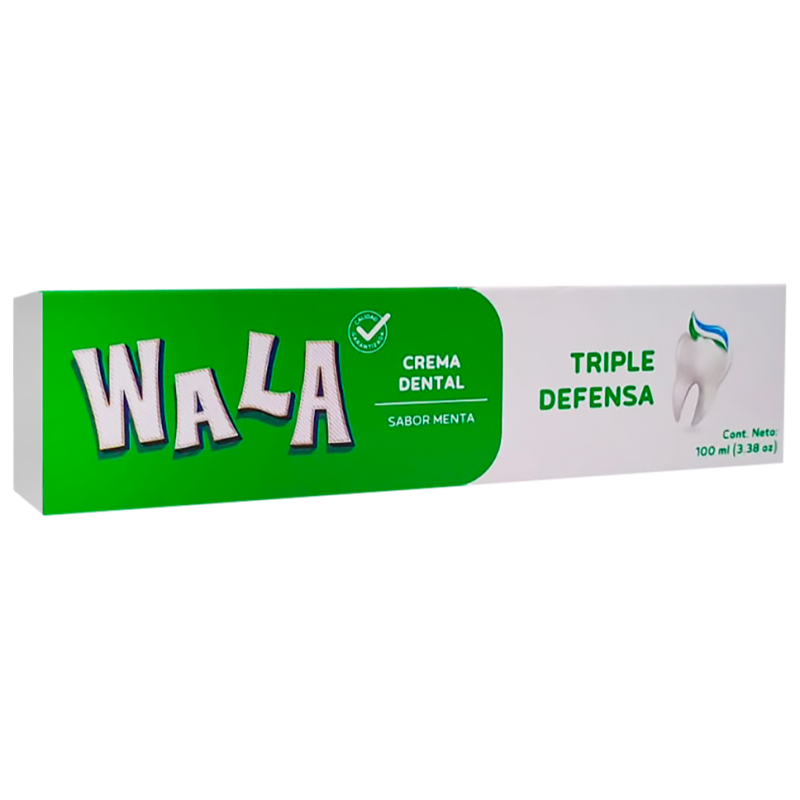 Crema Dental Wala Triple Defensa100 ML