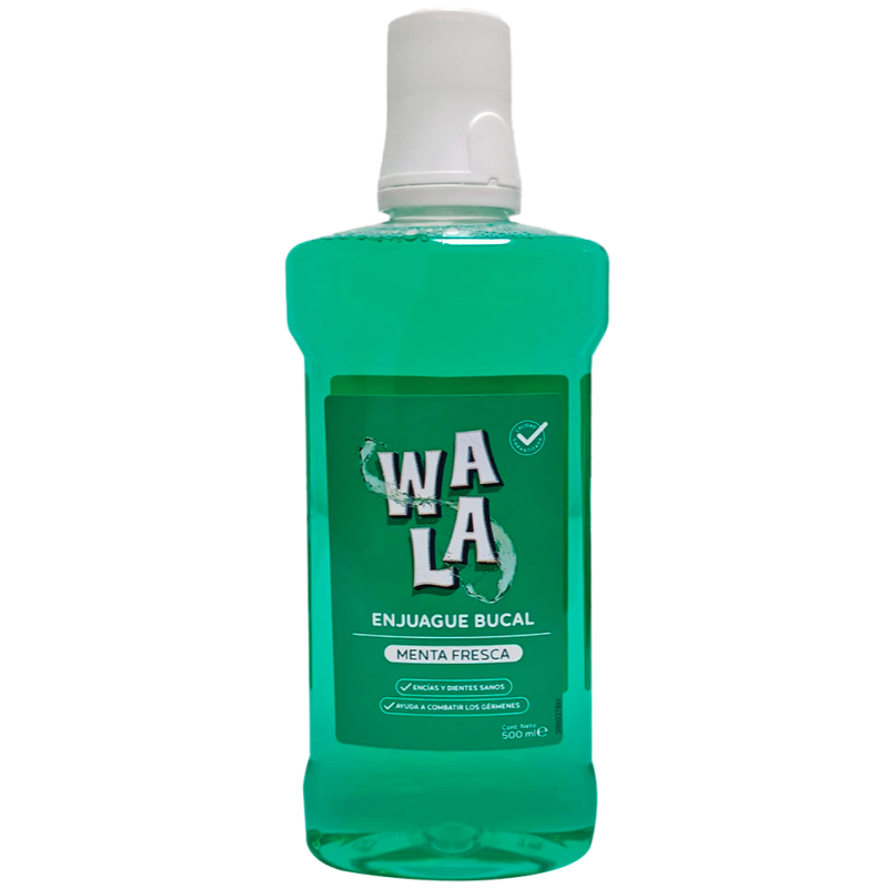 Enjuague Bucal Wala Con Alcohol500 ML