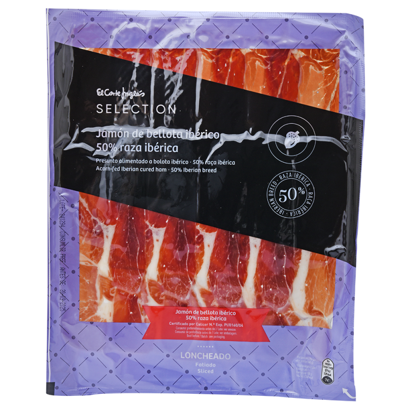 Jamon Bellota Iberico El Cortes Ingles120 GR