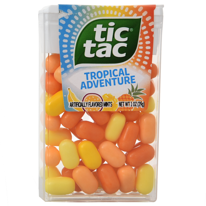 Caramelo Tic Tac Tropical Adventure1 OZ