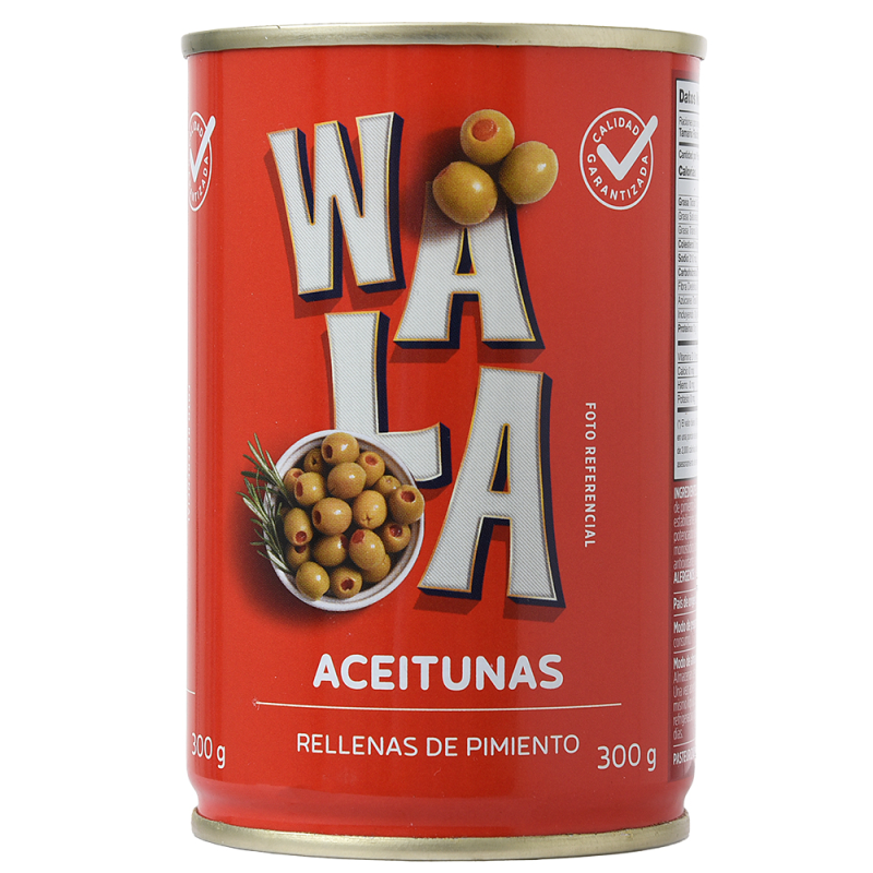 Aceituna Pimiento Wala300 GR