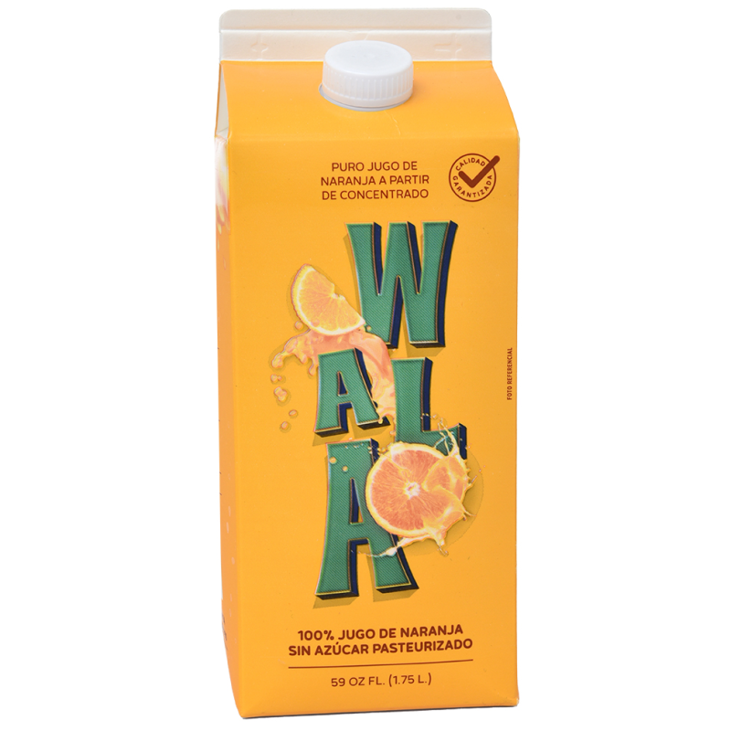 Jugo Naranja 100% S/a Wala59 OZ