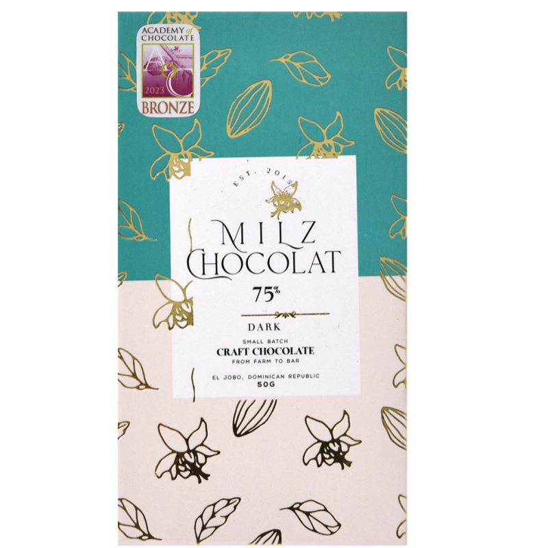 Chocolate Milz 75% Dark Barra50 GR