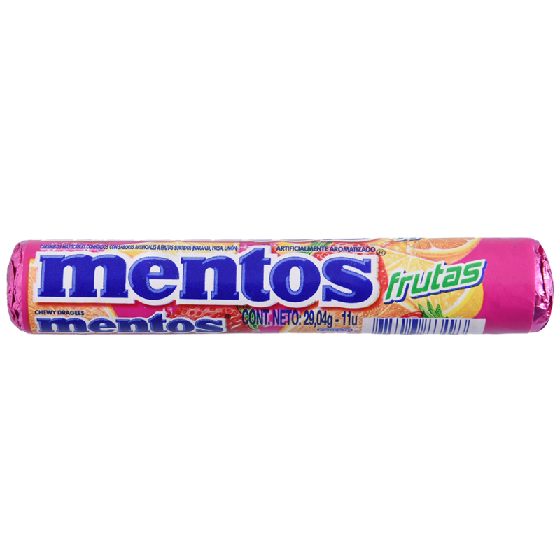 Mentas Masticables Mentos Fruit Rollo29.04 GR