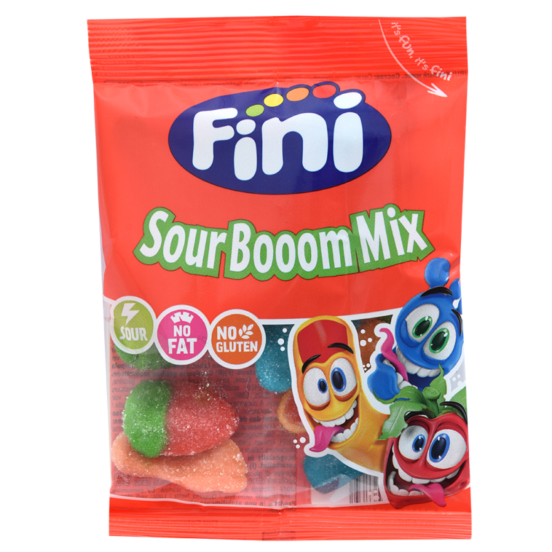 Gomitas Fini Sour Booom Mix90 GR