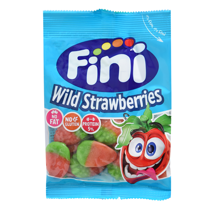 Gomitas Fini Wild Strawberries Fresas Sal90 GR