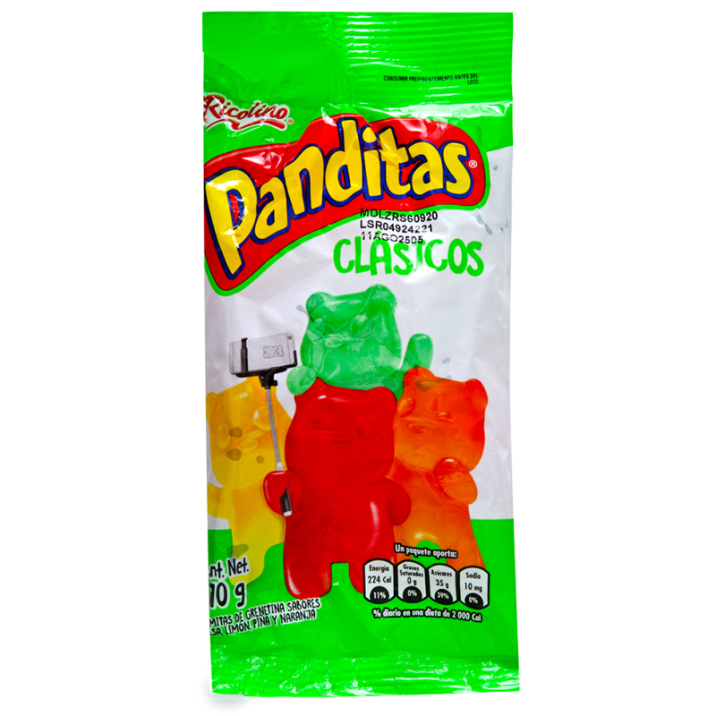 Gomitas Ricolino Panditas Clasicos70 GR