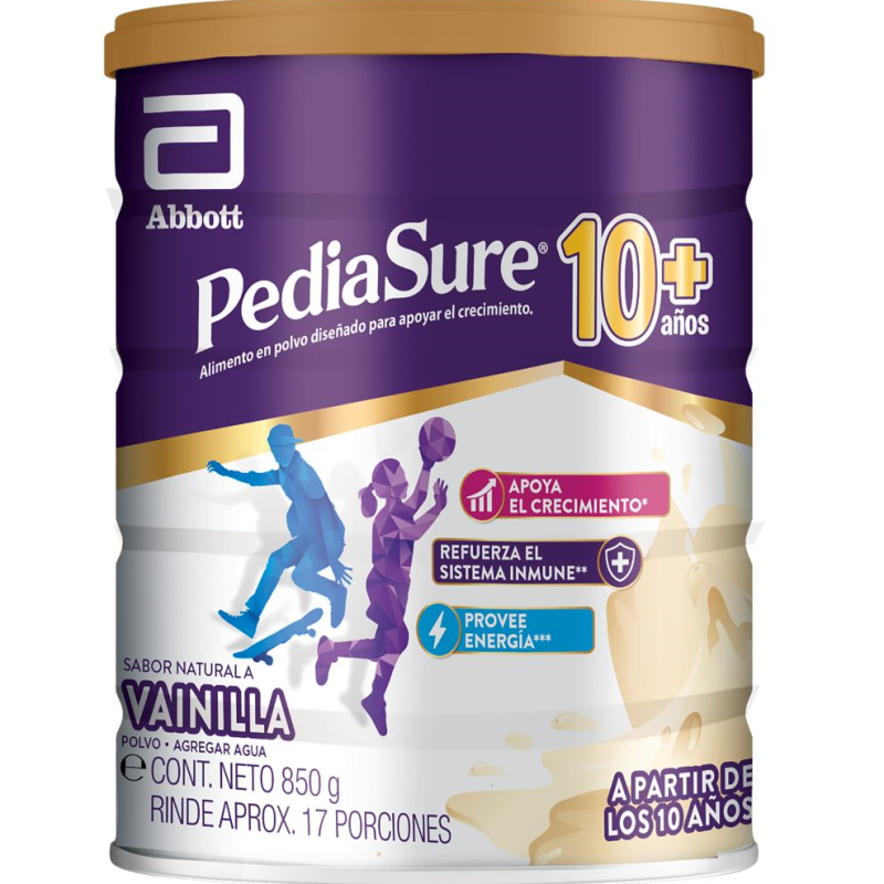 Suplemento Pediasure 10+ Vainilla Polvo850 GR