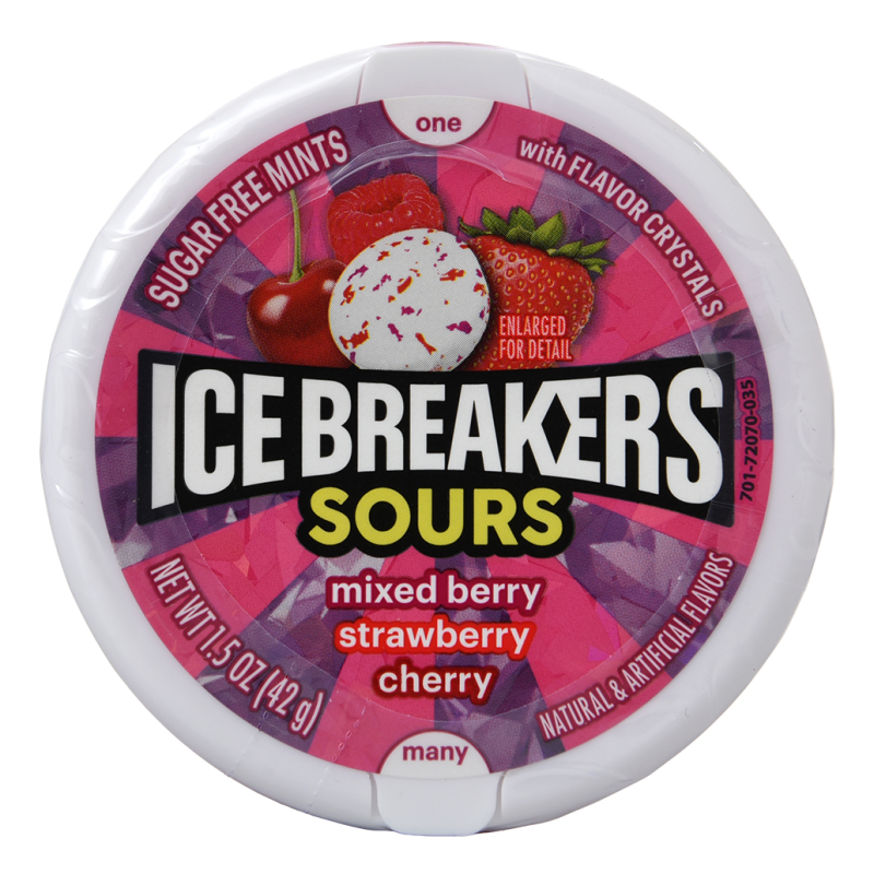 Goma De Mascar Ice Breakers Caramelo Berry S42 GR