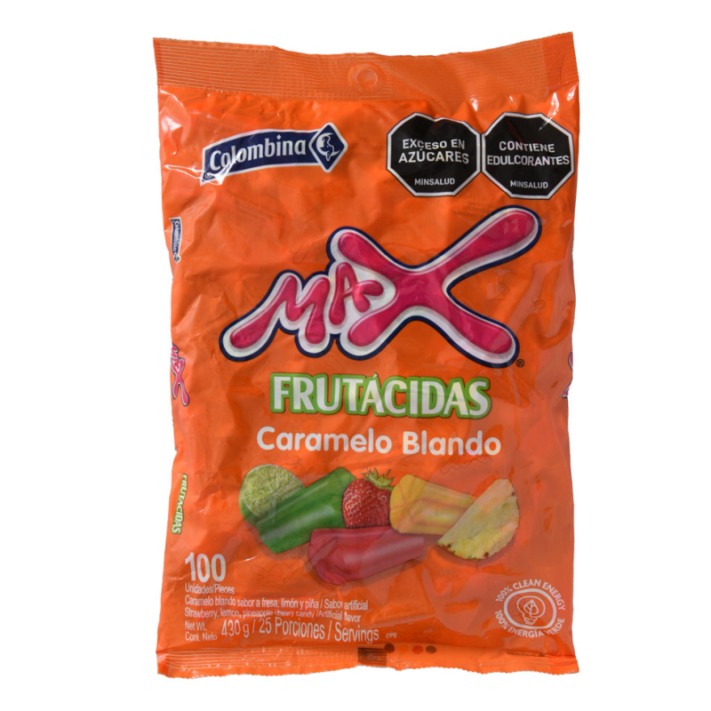 Caramelos Max Frutacidas430 GR