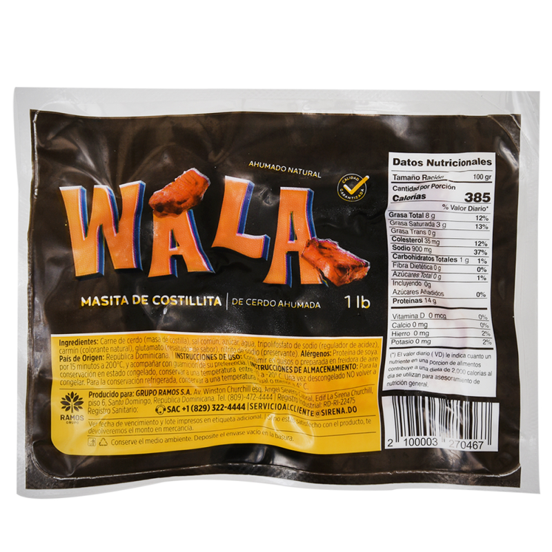 Masita De Costillas Ahumadas Wala1 LB