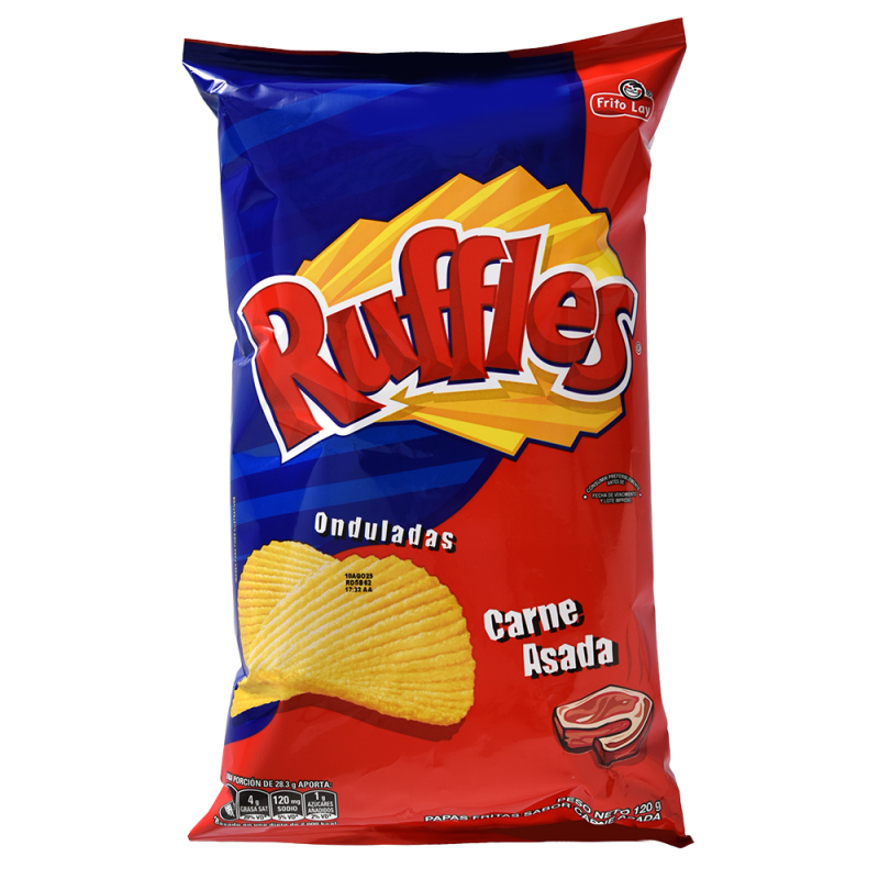 Ruffles Frito Lay Carne Asada120 GR