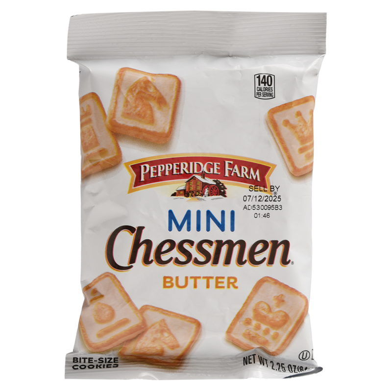 Galleta Ppf Mini Chessmen Butterbox18 OZ