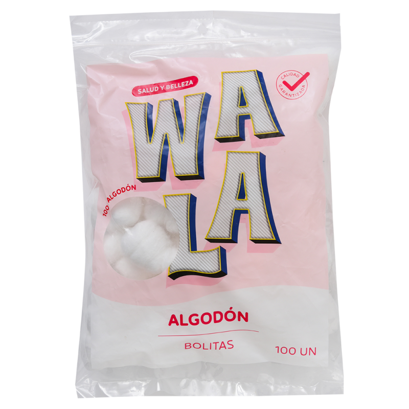 Torundas Algodon Wala100 UND