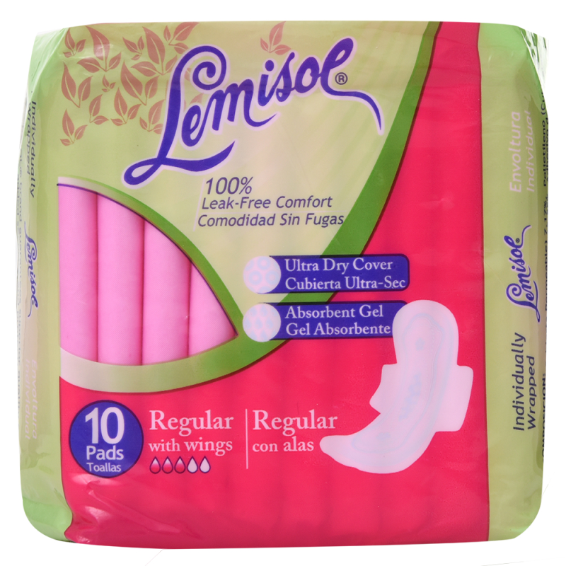 Toallas Lemisol Ultra Seca Regular10 UND