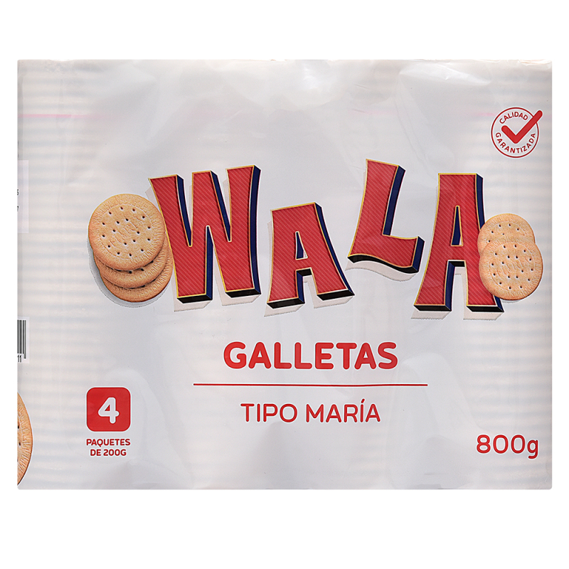 Galletas Wala Tipo Maria800 GR