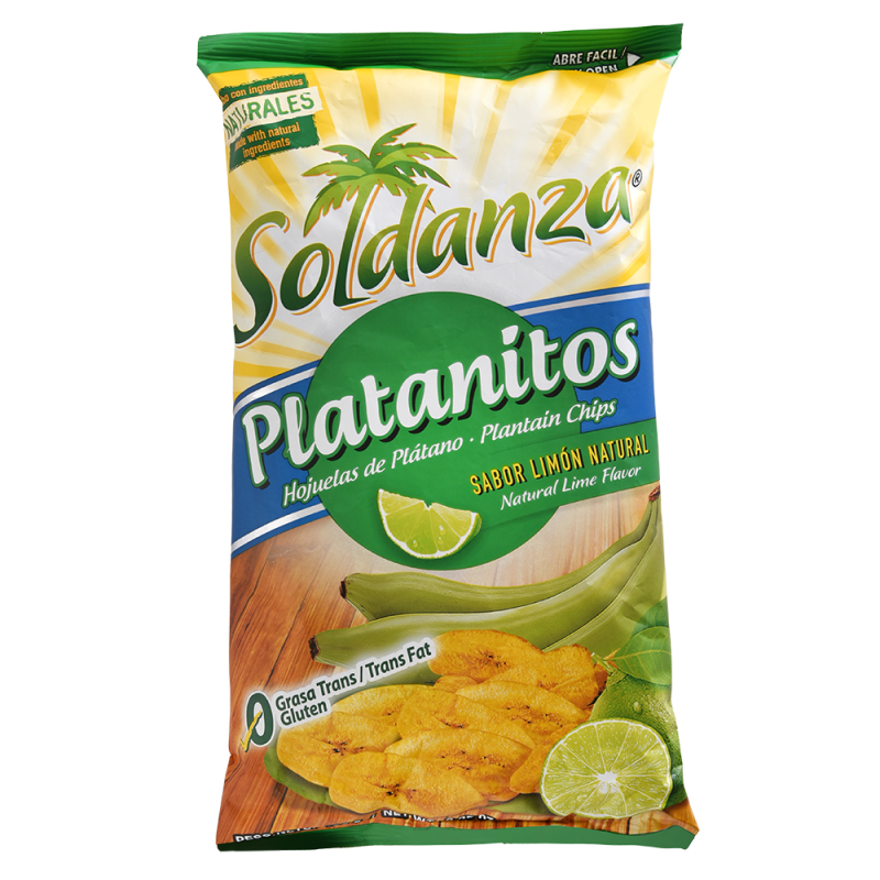 Platanitos Soldanza Limon Y Sal180 GR