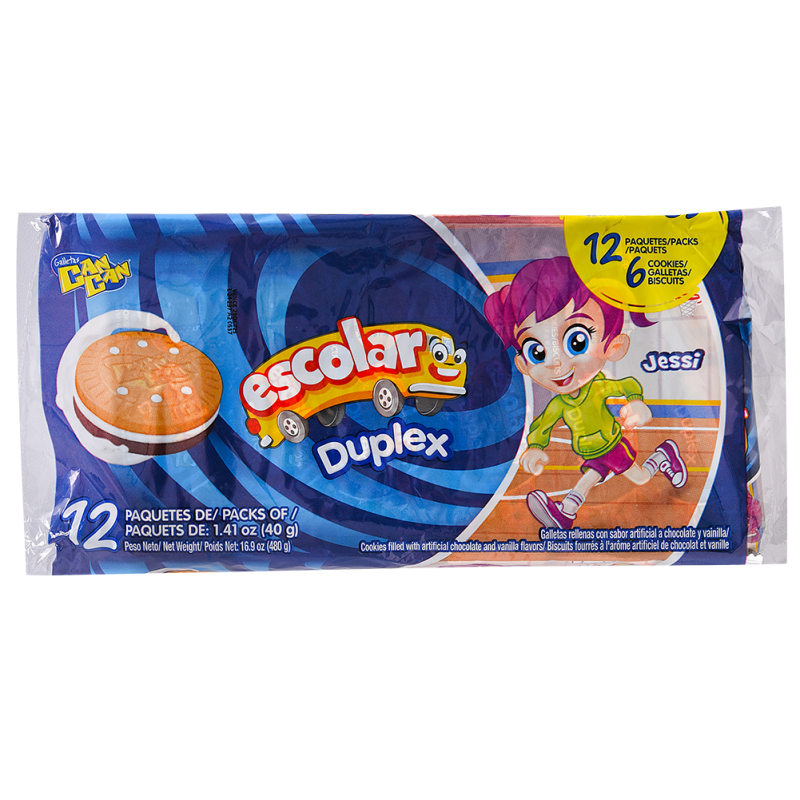 Galleta Can Can Rell Duplex480 GR