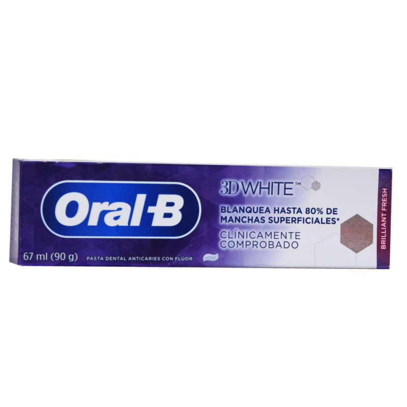 Crema Denta Oral B 3d Blancura67 ML