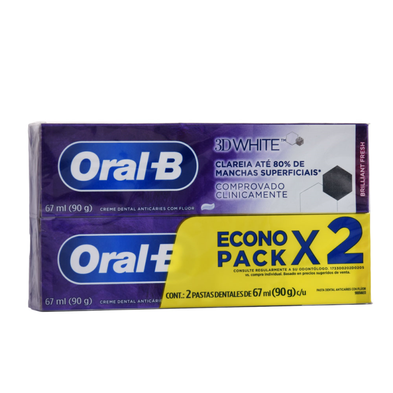 Crema Denta Oral B 3d Blancura 67ml2 UND