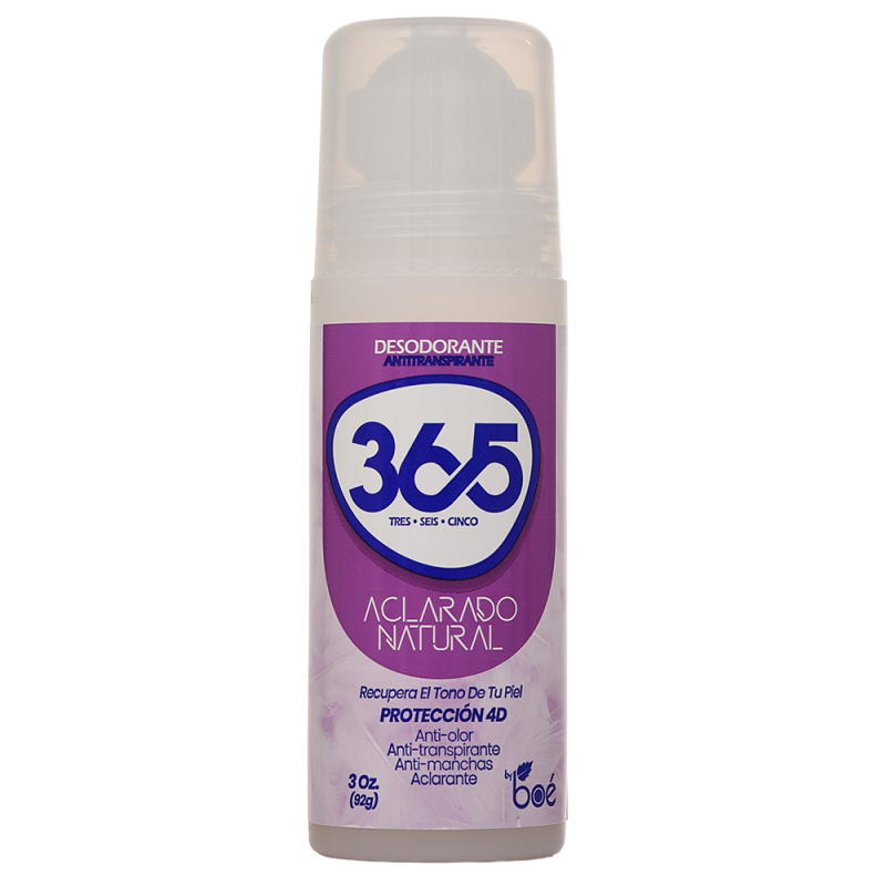 Desodorante 365 Deo Roll-on Aclarado Natural3 OZ