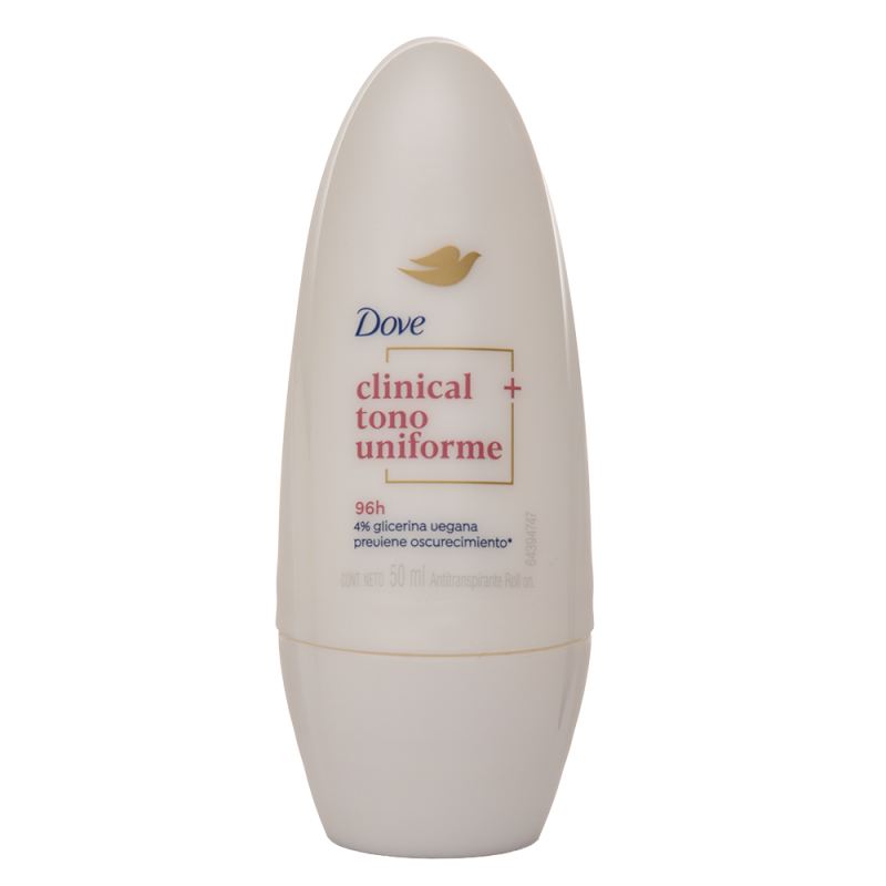 Desodorante Dove Clinical Rol Tono Unif 96h50 ML