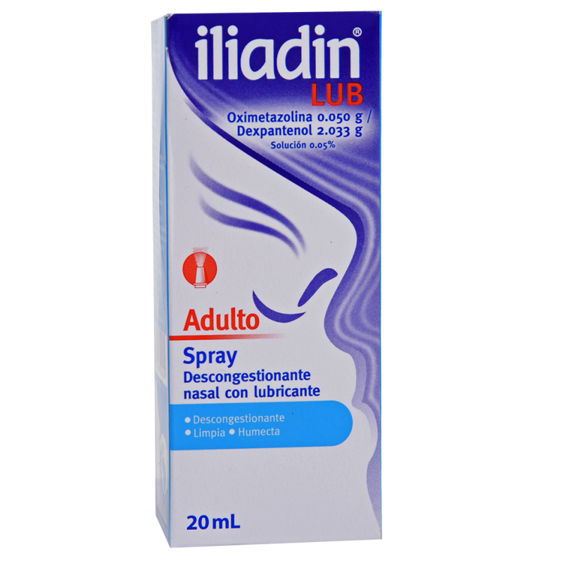 Spray Nasal Descongestionante Iliadin20 ML