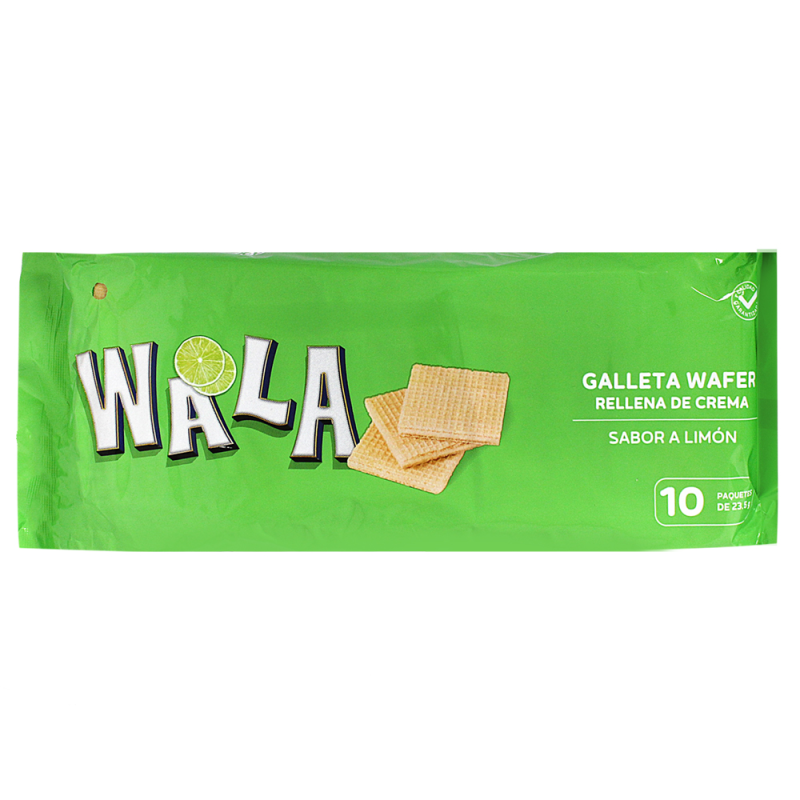 Galleta Wafer Limon Wala 10/1235 GR