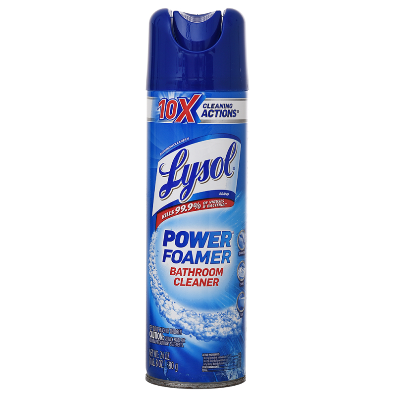 Limpiador Lysol Bathroom Cleaner Aerosol24 OZ