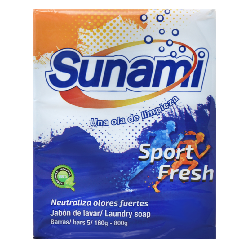Jabon De Lavar Sunami Sport5 UND