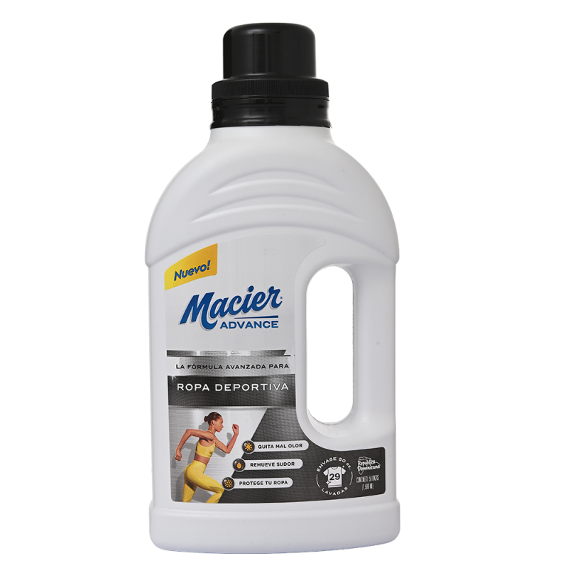 Detergente Macier Advance Deportiva50 OZ