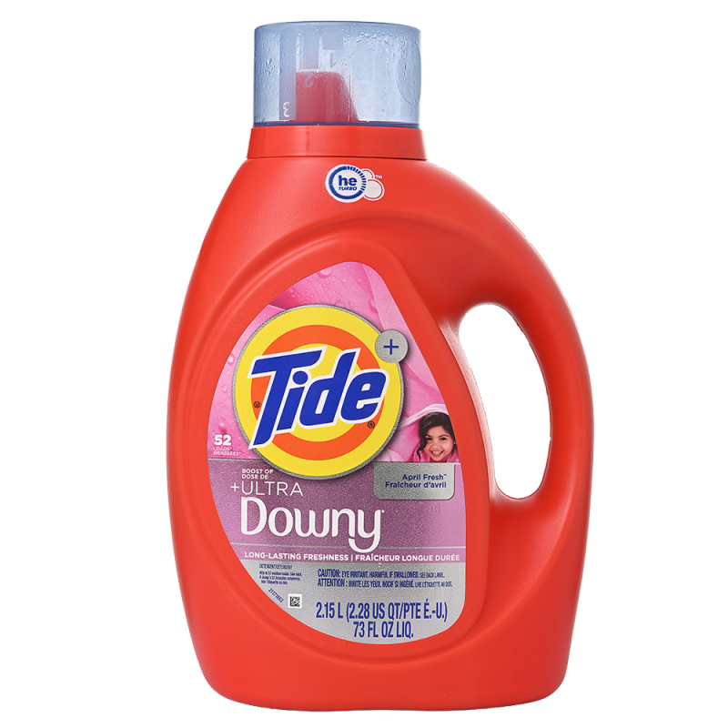 Detergente Liquido Tide Con Downy April F73 OZ