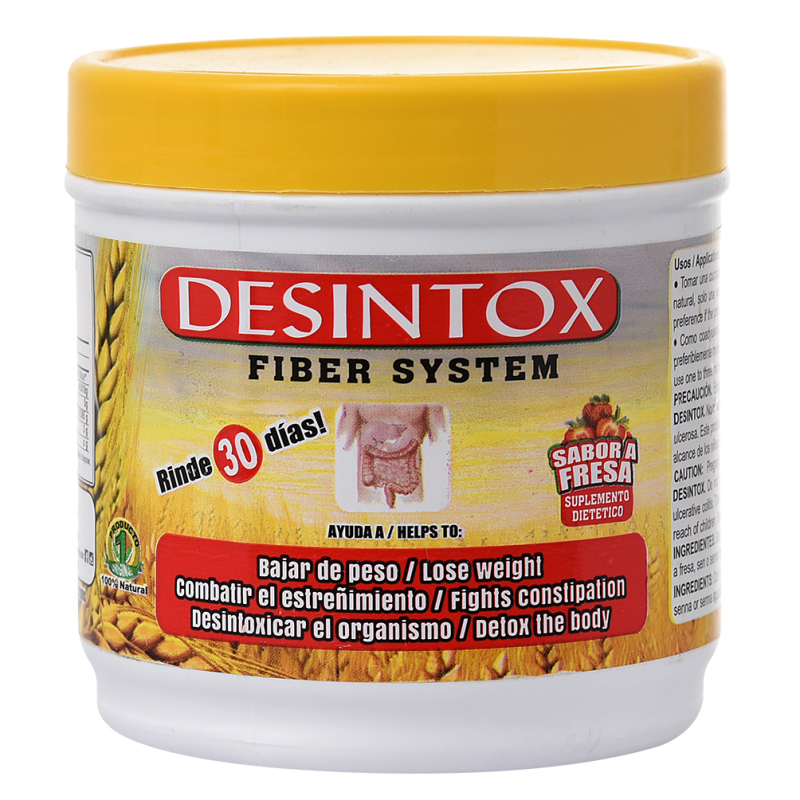 Fibra Desintox Sabor Fresa8 OZ