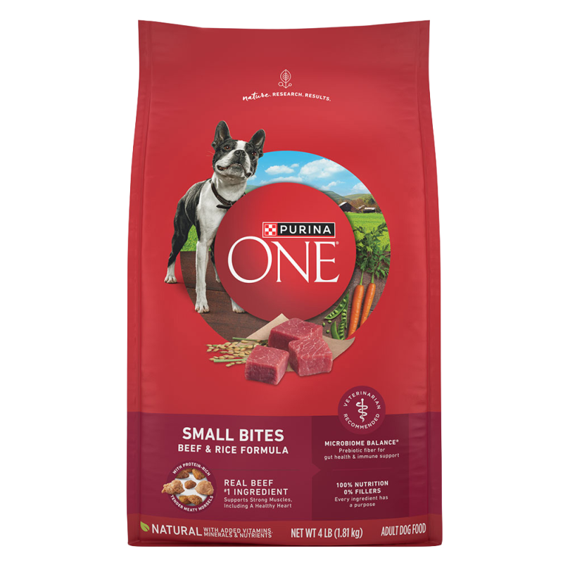 Alimento Seco Para Perro Adulto Purina One Small Bites4 LB