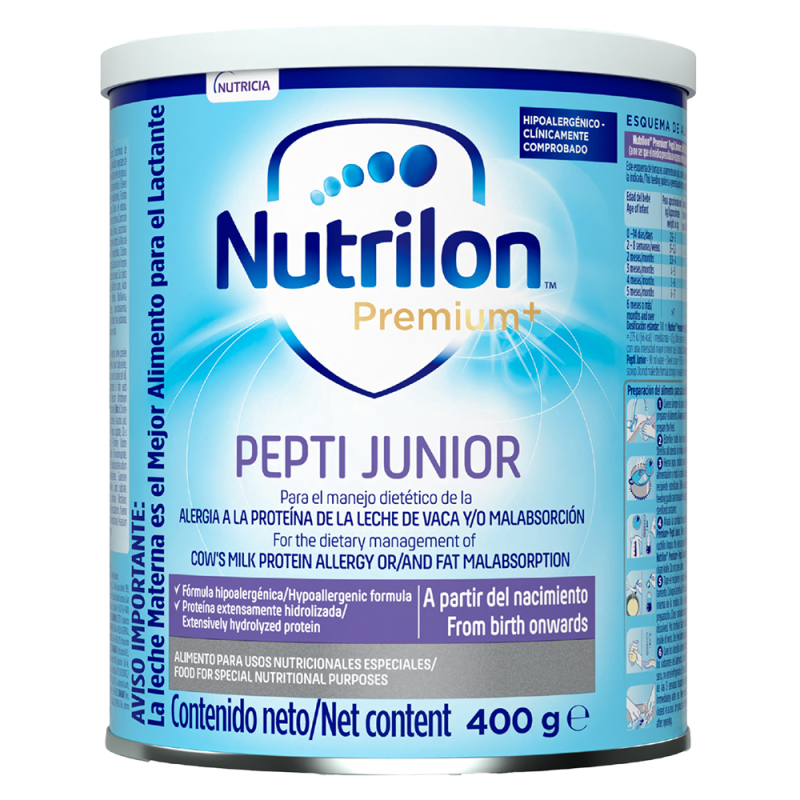 Fórmula Nutrilon Premium Pepti Junior400 GR