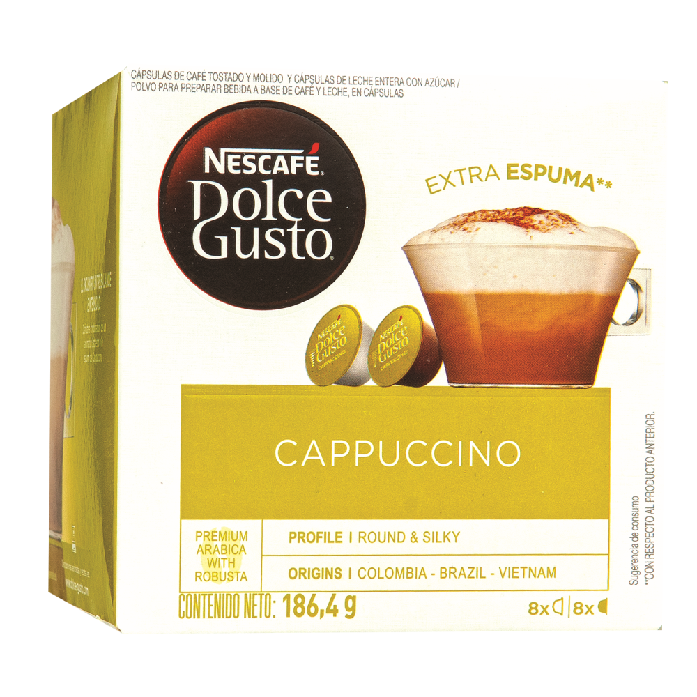 Cápsulas Vainilla Macchiato Nescafé Dolce Gusto