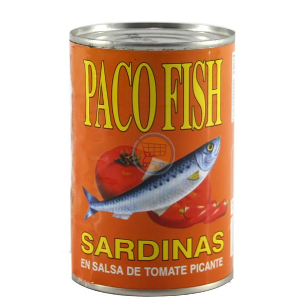 Sardinas Paco Fish En Salsa Tomate Picante 10 OZ - Precio en RD ...